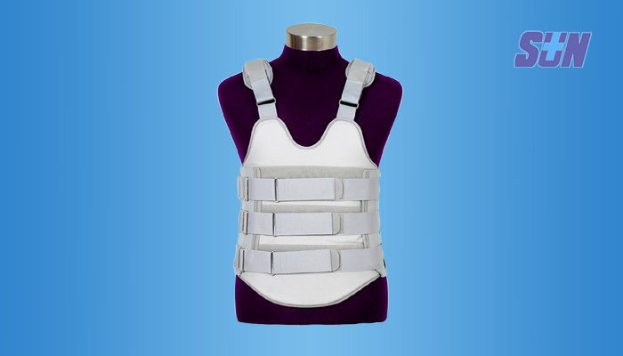 Superior Upper Back Orthosis Brace - Thoracolumbar Immobilizer - Orthopedic Lumbar Brace