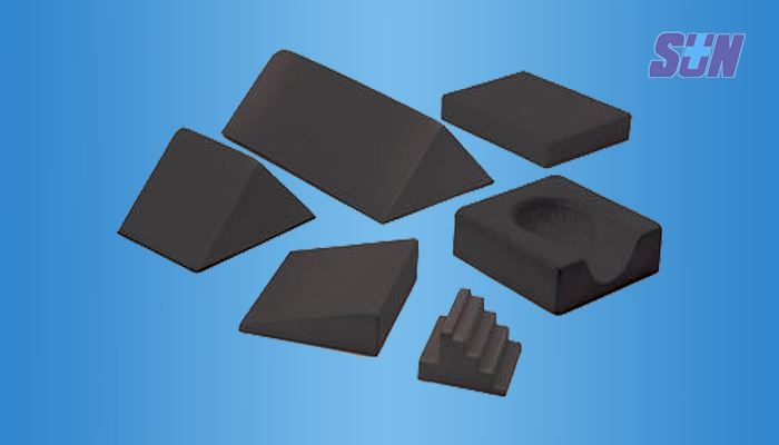 Linear Accelerator Multi Purpose Support Cushions - High-Density Foam Wedge