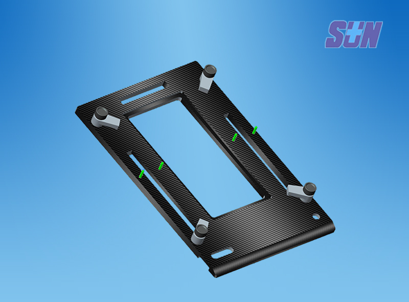 Civco Type Uniframe Radiotherapy Basic Supine Head Baseplate