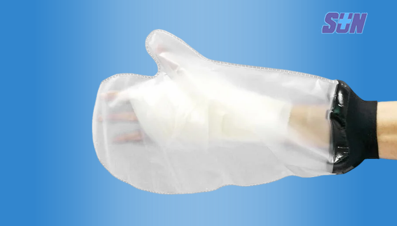 Disposable Waterproof Cast Bandage Protector for Hand