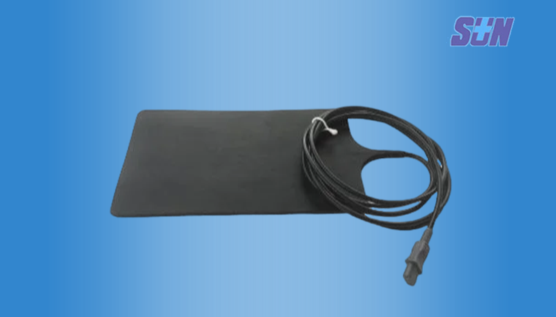 Diathermy Reusable Silicon Patient Plate Negative Return Electrode Connector