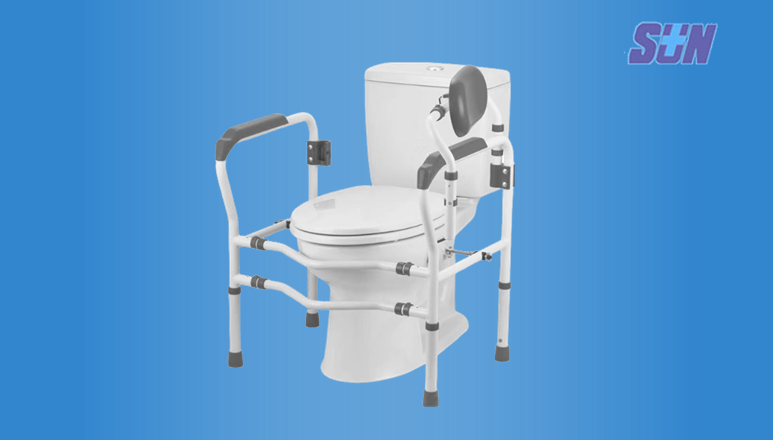 Anti Slip Toilet Safety Rails Disabled Toilet Grab Rail